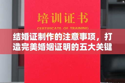 盐亭结婚证制作的注意事项，打造完美婚姻证明的五大关键点