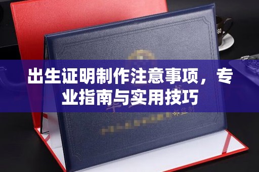 盐亭出生证明制作注意事项，专业指南与实用技巧