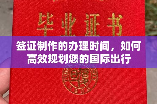 盐亭签证制作的办理时间，如何高效规划您的国际出行