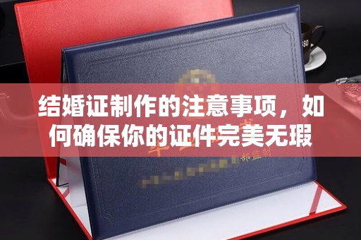 盐亭结婚证制作的注意事项，如何确保你的证件完美无瑕