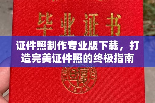 盐亭证件照制作专业版下载，打造完美证件照的终极指南