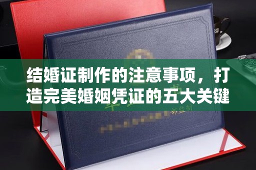 盐亭结婚证制作的注意事项，打造完美婚姻凭证的五大关键点