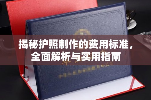 盐亭揭秘护照制作的费用标准，全面解析与实用指南