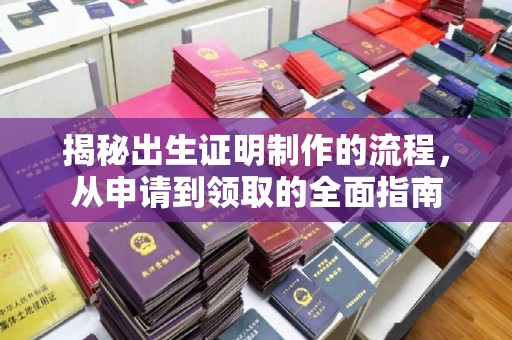 盐亭揭秘出生证明制作的流程，从申请到领取的全面指南