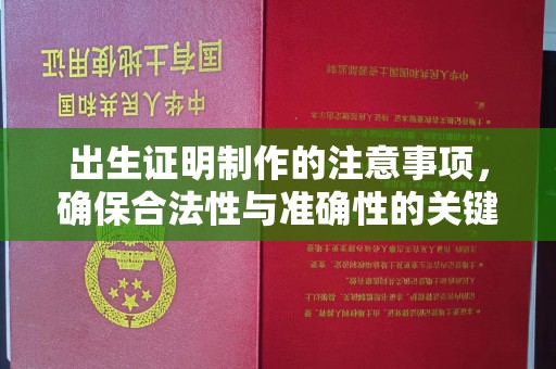 盐亭出生证明制作的注意事项，确保合法性与准确性的关键步骤