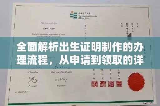 盐亭全面解析出生证明制作的办理流程，从申请到领取的详细指南